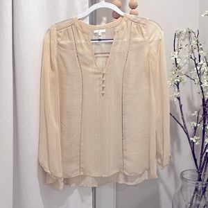 Joie sheer blouse